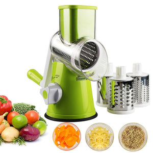 3 In 1 Rotary Drum Grater Kaddu Kash - [IMPORTED]