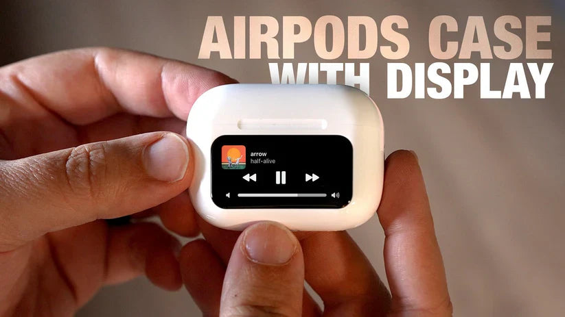 A9 Airpods Pro 2 With Display And ANC/ENC Transparency- Touch Volume Control – Digital Screen