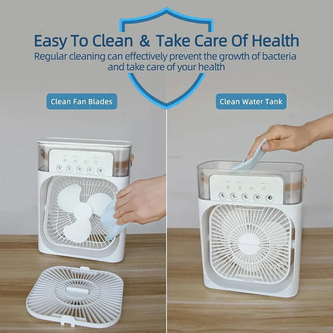 Image of Portable Air Conditioner Cooling Fan