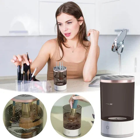 Image of Efficient Electric Makeup Brush Cleaner Machine
