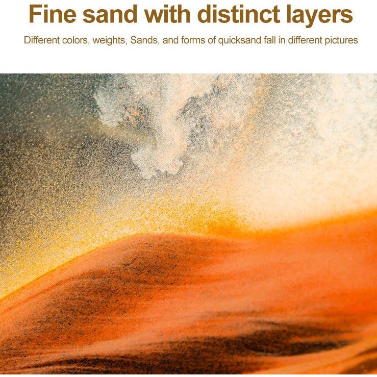 Sandscape Moving Round Glass