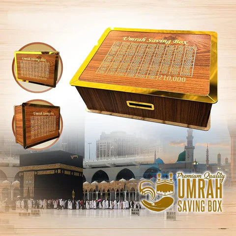 Image of Save & Go: Umrah Edition | Umrah Saving Box – صندوق التوفير للعمرة