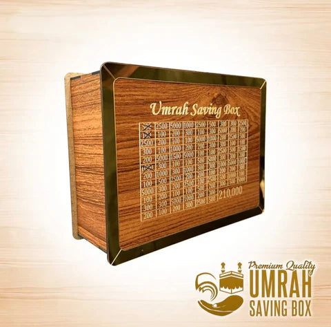 Image of Save & Go: Umrah Edition | Umrah Saving Box – صندوق التوفير للعمرة